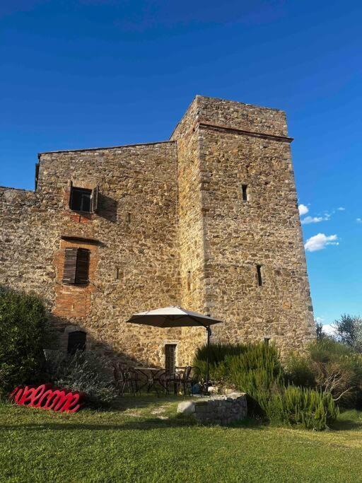 Medieval Tower In Umbria With Swimming Pool Montelagello Εξωτερικό φωτογραφία